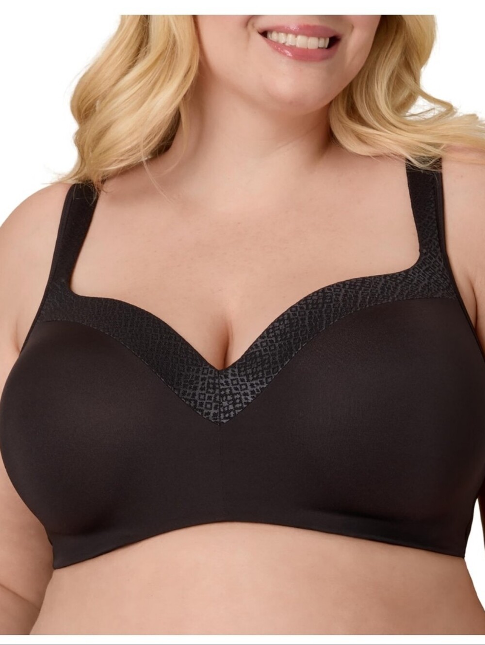 Playtex Womens Balconette Underwire Bra, Plus-Size NWT Size 46D